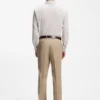 Slim-fit shirt in a structured cotton blend