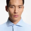 Slim-fit shirt in a wrinkle-resistant cotton blend