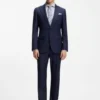 Slim-fit shirt in a wrinkle-resistant cotton blend