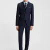 Slim-fit shirt in an Italian cotton blend