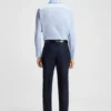 Slim-fit shirt in an Italian cotton blend