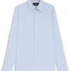 Slim-fit shirt in an Italian cotton blend