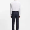 Slim-fit shirt in an Italian-made cotton blend