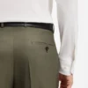 Slim-fit shirt in an Italian-made cotton blend