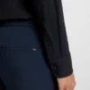 Slim-fit shirt in brushed stretch flannel