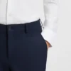 Slim-fit shirt in cotton-piqué jersey