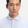 Slim-fit shirt in cotton twill