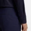 Slim-fit shirt in cotton with a stacked-logo jacquard
