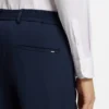 Slim-fit shirt in easy-iron cotton-blend poplin