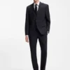 Slim-fit shirt in easy-iron cotton poplin Slim-fit shirt in easy-iron cotton poplin