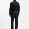 Slim-fit shirt in easy-iron cotton poplin Slim-fit shirt in easy-iron cotton poplin