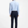 Slim-fit shirt in easy-iron cotton poplin Slim-fit shirt in easy-iron cotton poplin