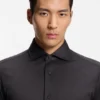 Slim-fit shirt in Italian-made cotton
