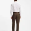 Slim-fit shirt in Italian-made cotton