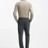 Slim-fit shirt in Italian-made performance-stretch fabric