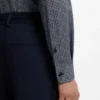 Slim-fit shirt in Italian-made performance-stretch jersey