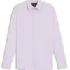 Slim-fit shirt in Italian-made performance-stretch jersey