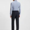 Slim-fit shirt in Italian performance-stretch fabric