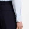 Slim-fit shirt in Italian performance-stretch jersey