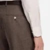 Slim-fit shirt in linen-blend twill