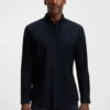 Slim-fit shirt in Oxford cotton