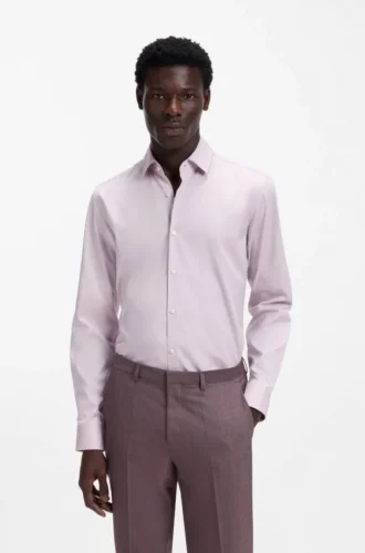Slim-fit shirt in Oxford cotton