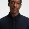 Slim-fit shirt in Oxford cotton