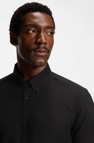 Slim-fit shirt in Oxford cotton