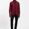 Slim-fit shirt in Oxford cotton