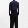 Slim-fit shirt in performance-stretch jersey