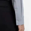 Slim-fit shirt in performance-stretch jersey