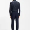 Slim-fit shirt in performance-stretch twill