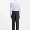 Slim-fit shirt in printed performance stretch fabric