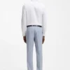 Slim-fit shirt in stretch cotton