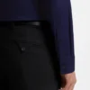 Slim-fit shirt in stretch-cotton canvas