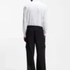 Slim-fit shirt in stretch twill