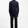 Slim-fit shirt in stretch twill