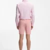 Slim-fit shirt in structured wrinkle-free cotton