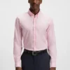 Slim-fit shirt with Double B monogram