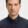Slim-fit shirt with Double B monogram
