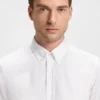 Slim-fit shirt with Double B monogram