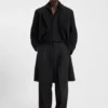 Slim-fit shirt with jacquard pattern
