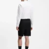 Slim-fit shorts in mercerized stretch cotton Slim-fit shorts in mercerized stretch cotton