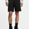 Slim-fit shorts in stretch-cotton twill
