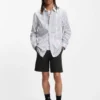 Slim-fit shorts in stretch-cotton twill