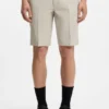 Slim-fit shorts in water-repellent stretch fabric