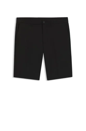 Slim-fit shorts in water-repellent stretch fabric