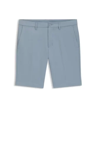 Slim-fit shorts in water-repellent stretch fabric