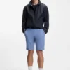 Slim-fit shorts in water-repellent stretch fabric