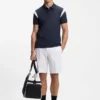 Slim-fit shorts in water-repellent stretch fabric